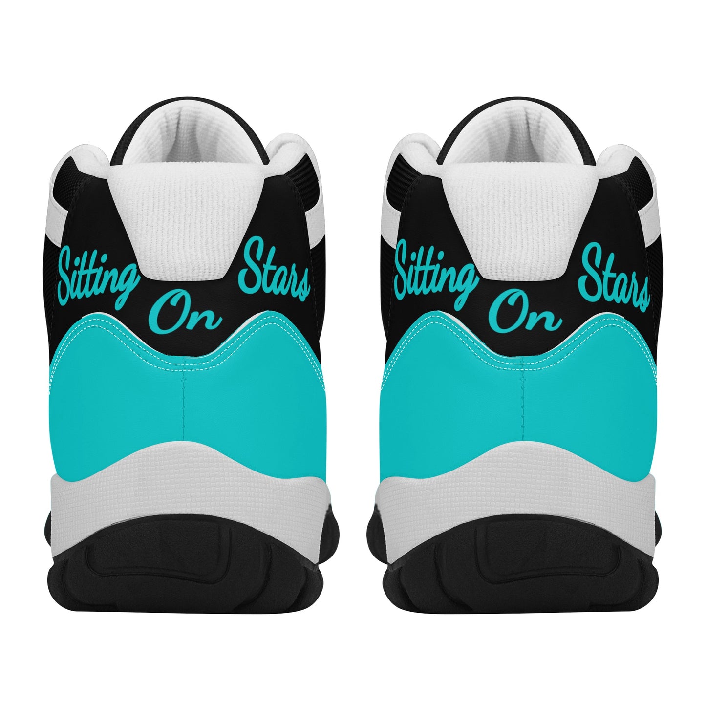 SOS Turquoise Mens High Top Star Kicks