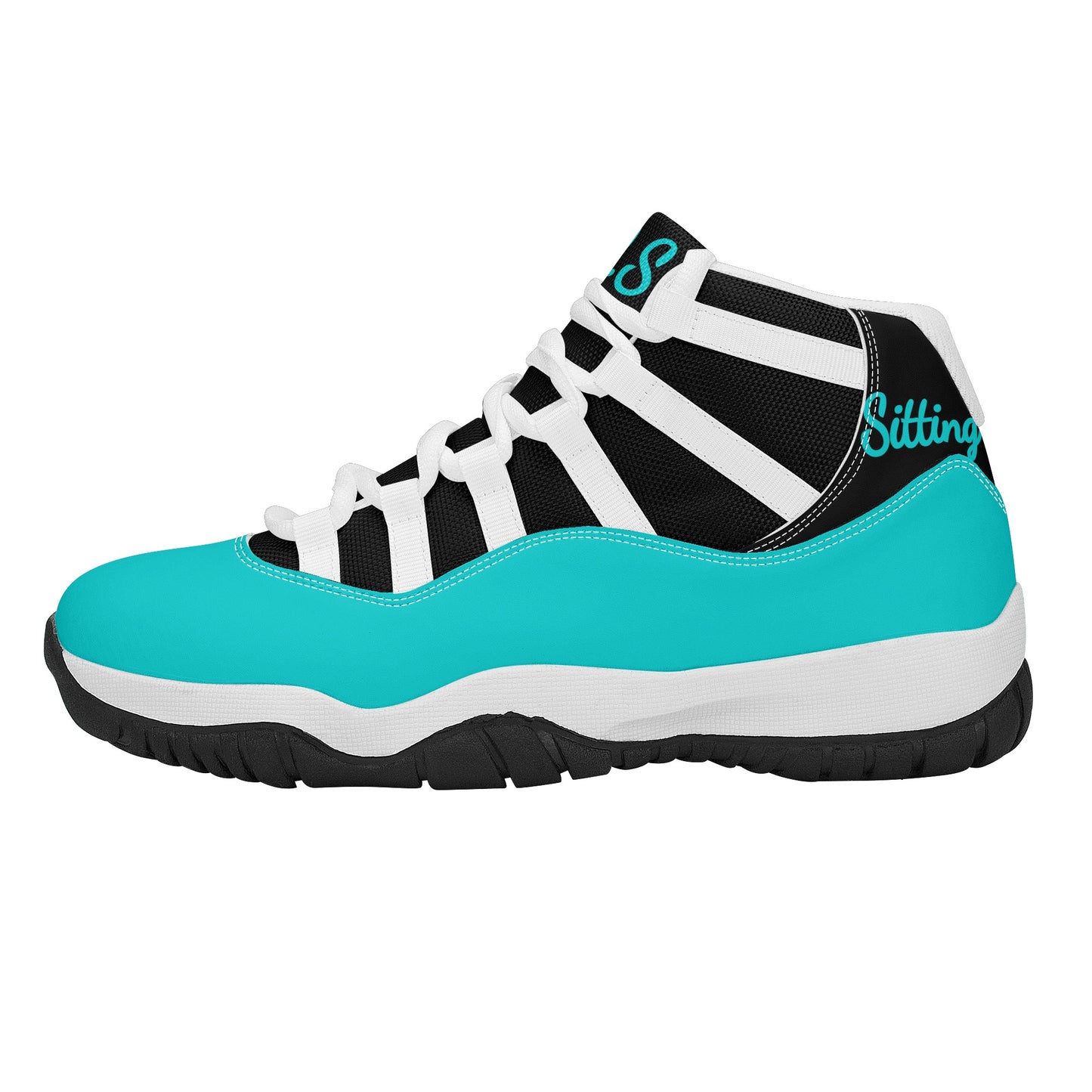 SOS Turquoise Mens High Top Star Kicks