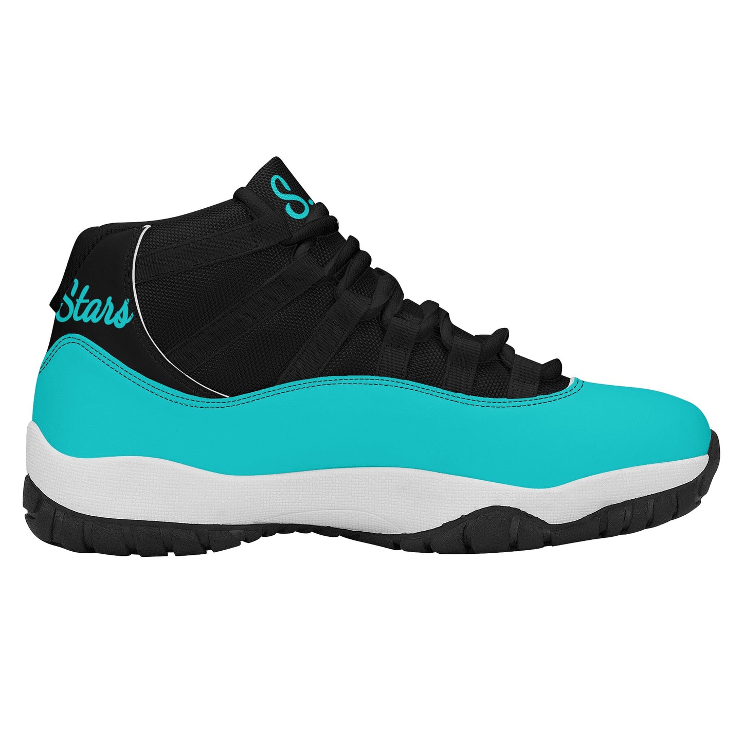 SOS Turquoise Mens High Top Star Kicks