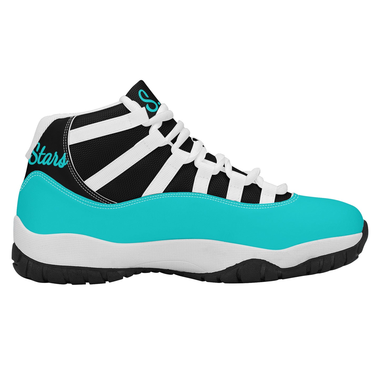 SOS Turquoise Mens High Top Star Kicks