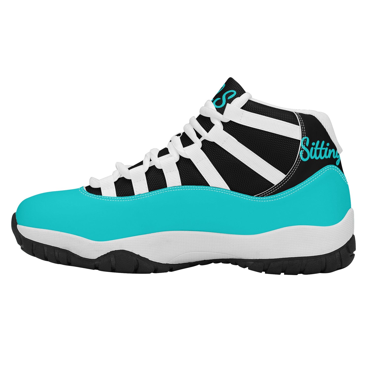 SOS Turquoise Mens High Top Star Kicks