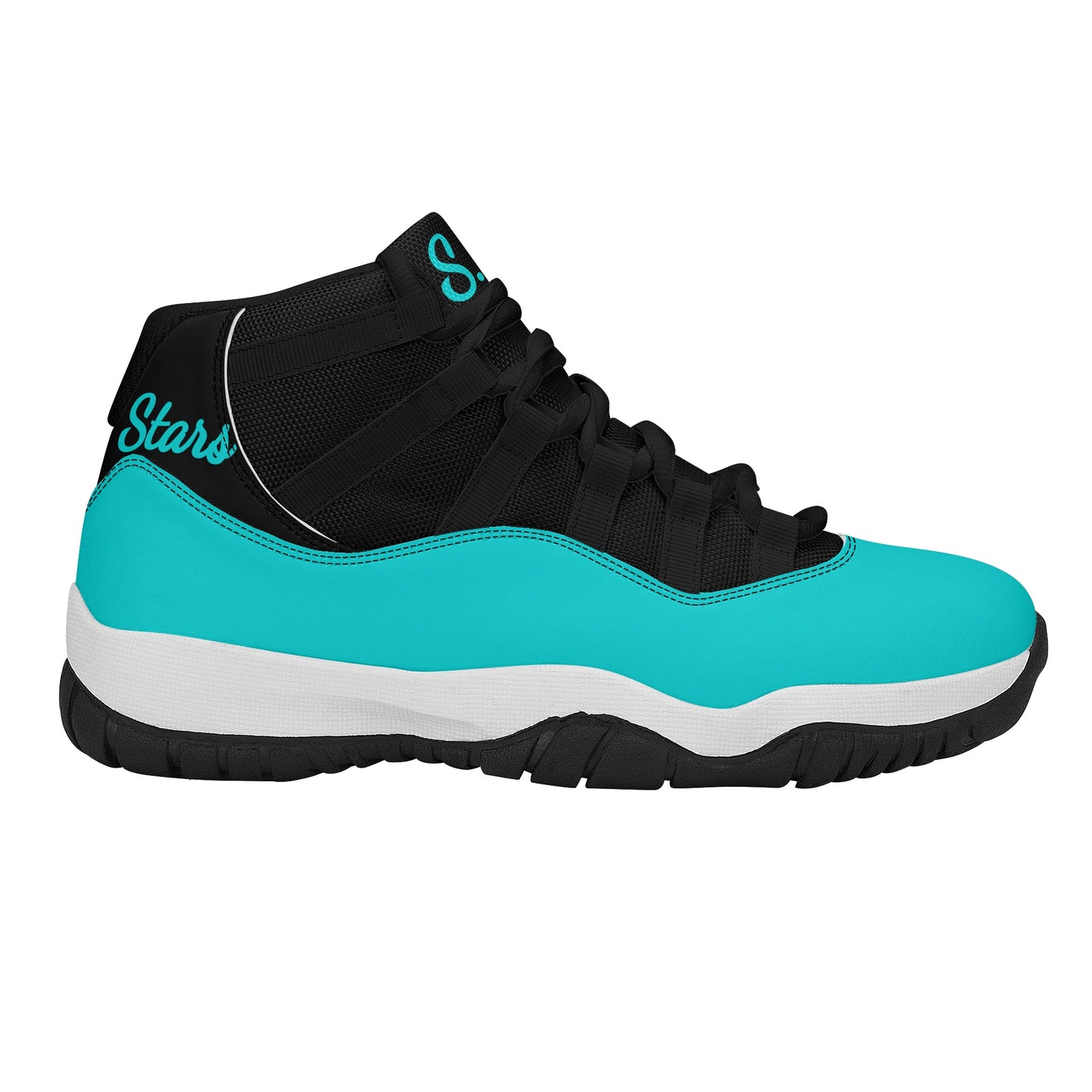 SOS Turquoise Mens High Top Star Kicks