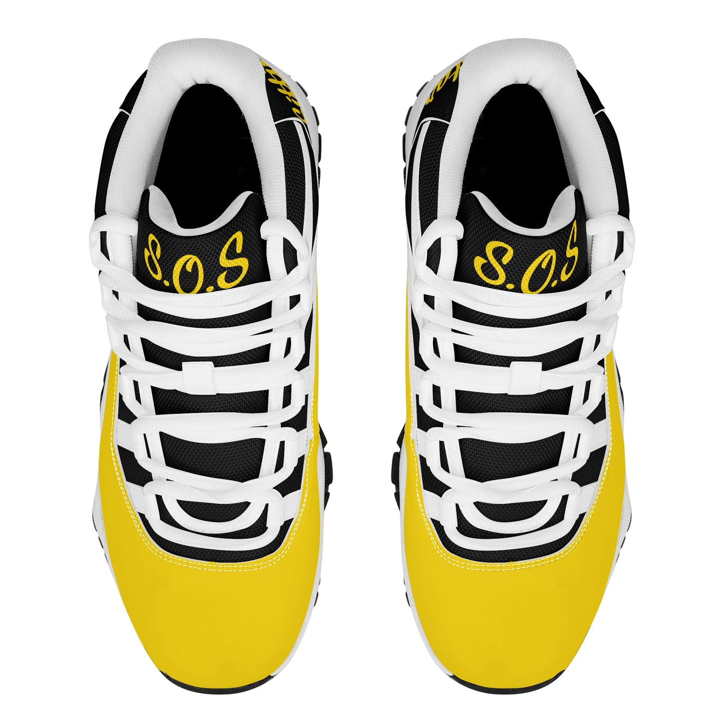 SOS Gold Mens High Top Star Kicks