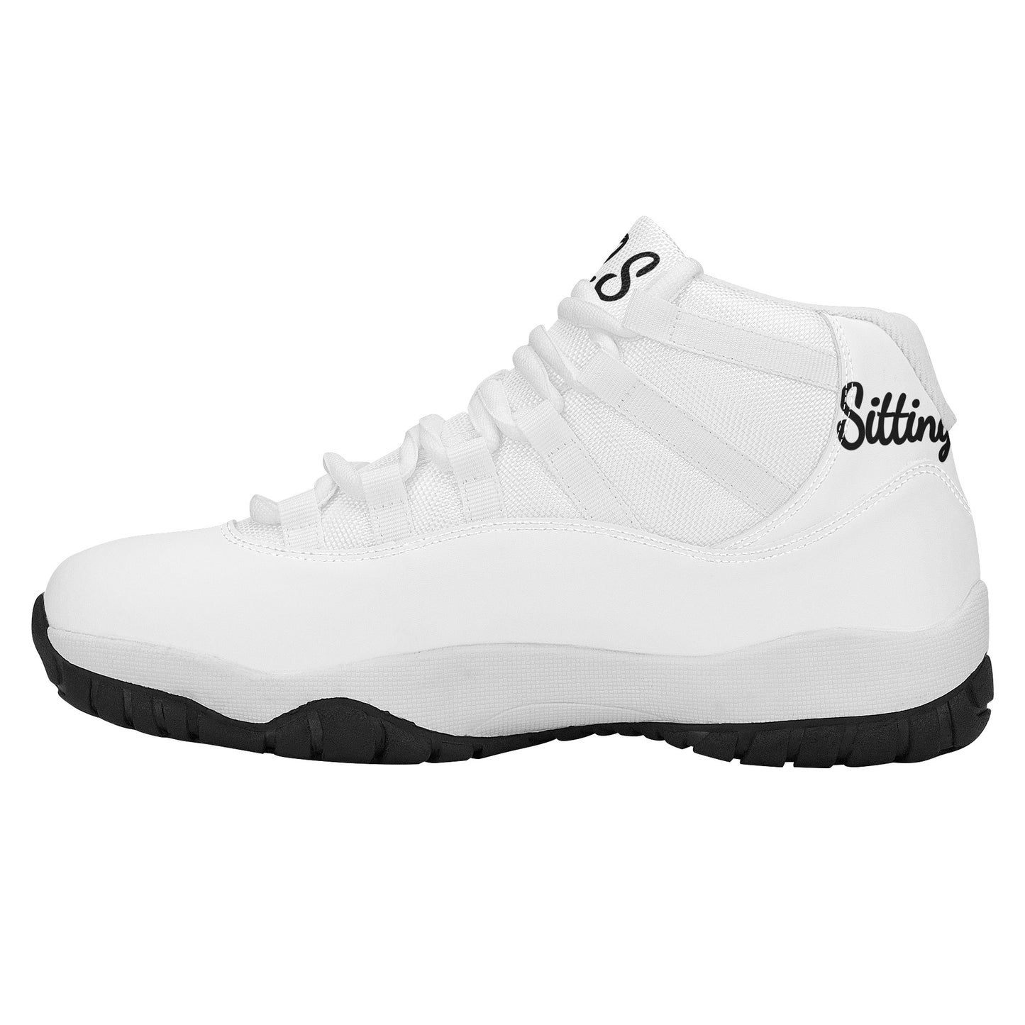 SOS  White Mens High Top Star Kicks