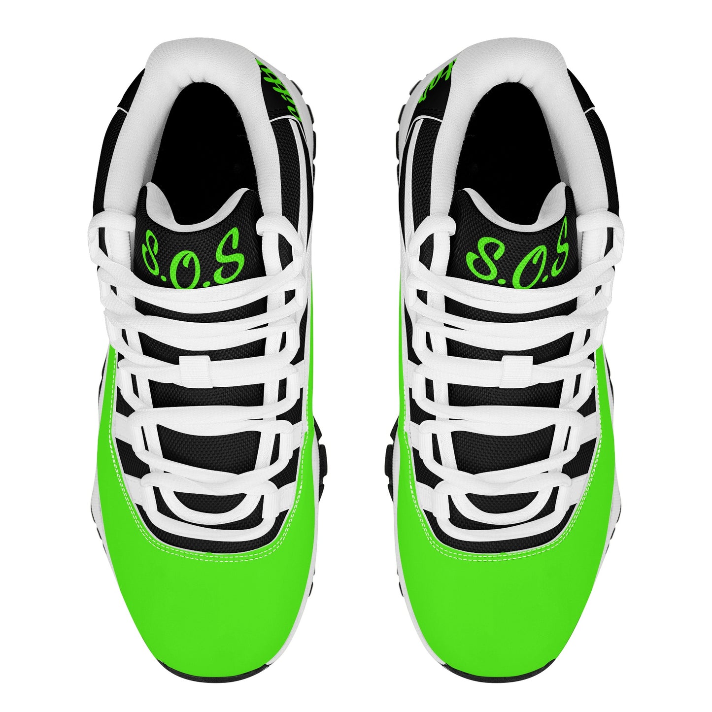 SOS Goo Green Mens High Top Star Kicks