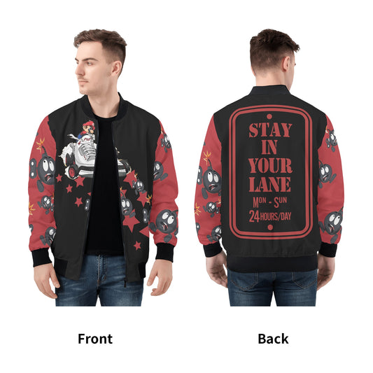 S.I.Y.L. (Stay In Your Lane) Mens Zip Up Jacket