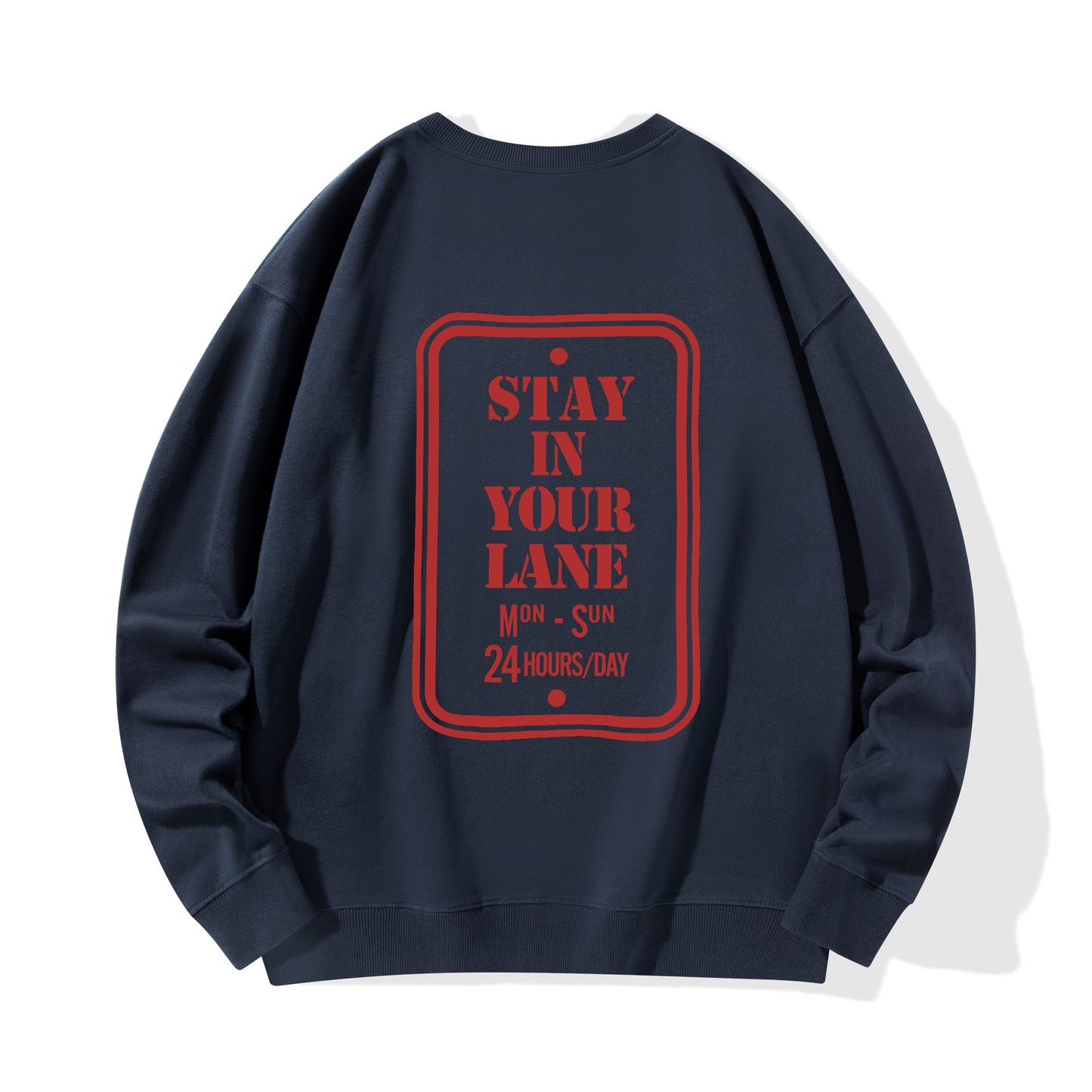 S.I.Y.L. (Stay In Your Lane)  Adult Cotton Sweater