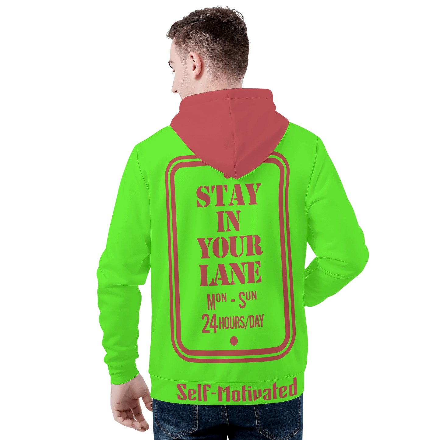 S.I.Y.L. ( Stay In Your Lane) Goo Green Hoodie