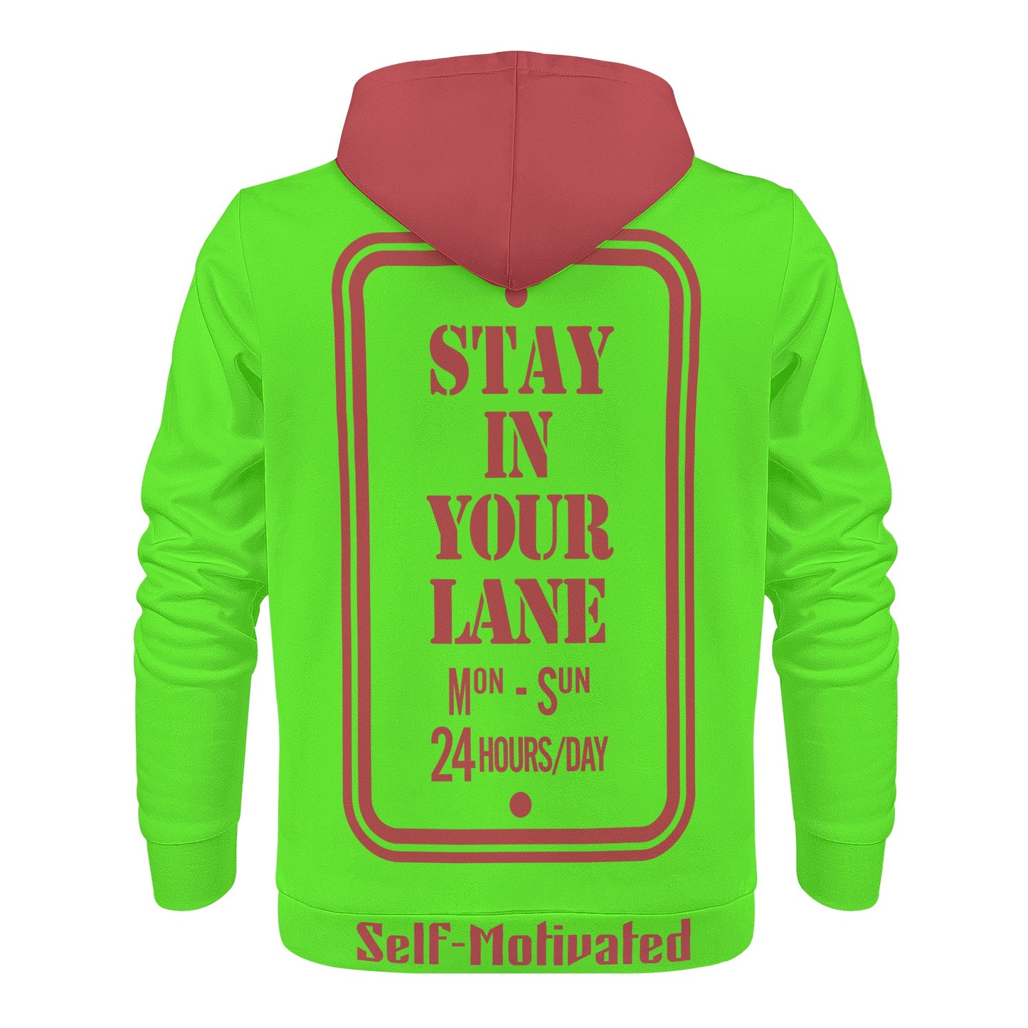 S.I.Y.L. ( Stay In Your Lane) Goo Green Hoodie