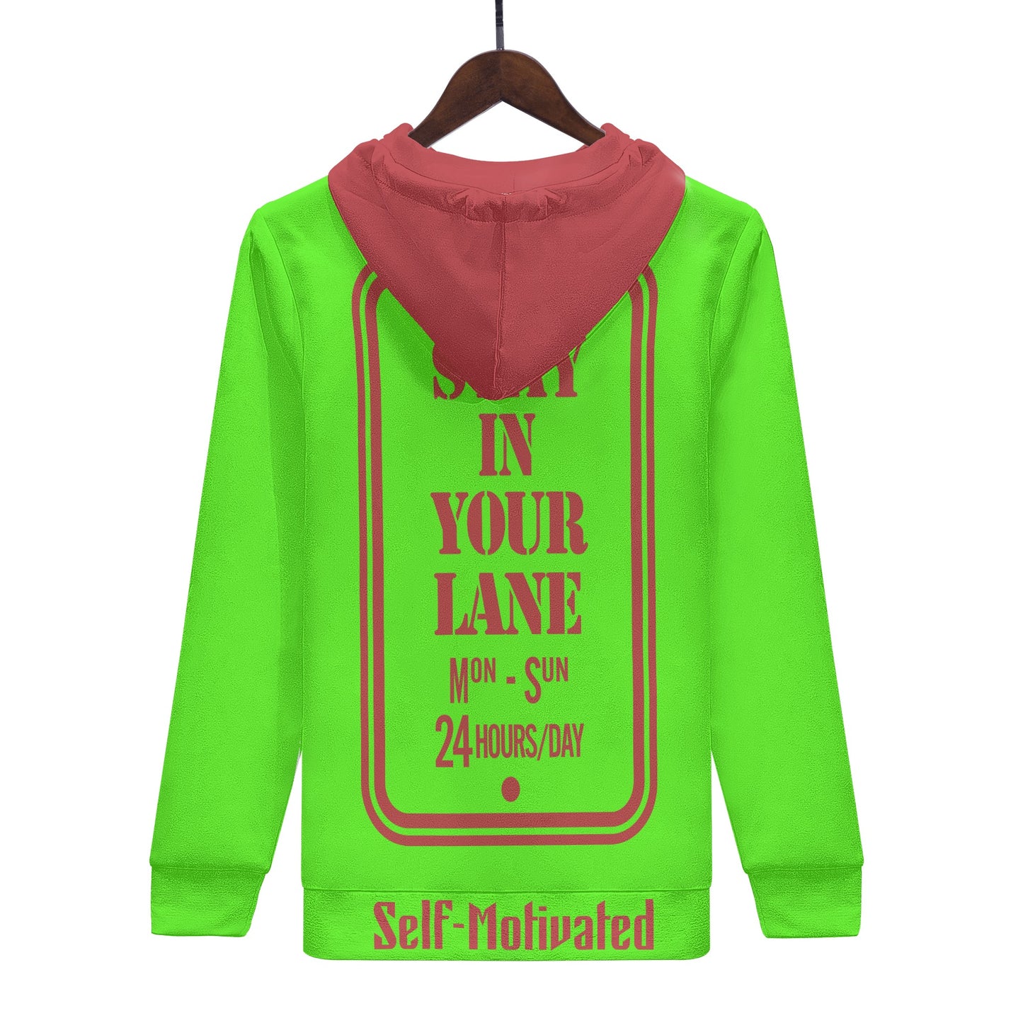 S.I.Y.L. ( Stay In Your Lane) Goo Green Hoodie