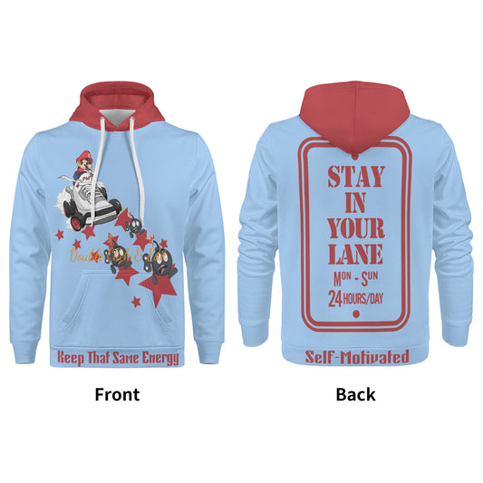 S.I.Y.L. ( Stay In Your Lane) Sky Blue Hoodie