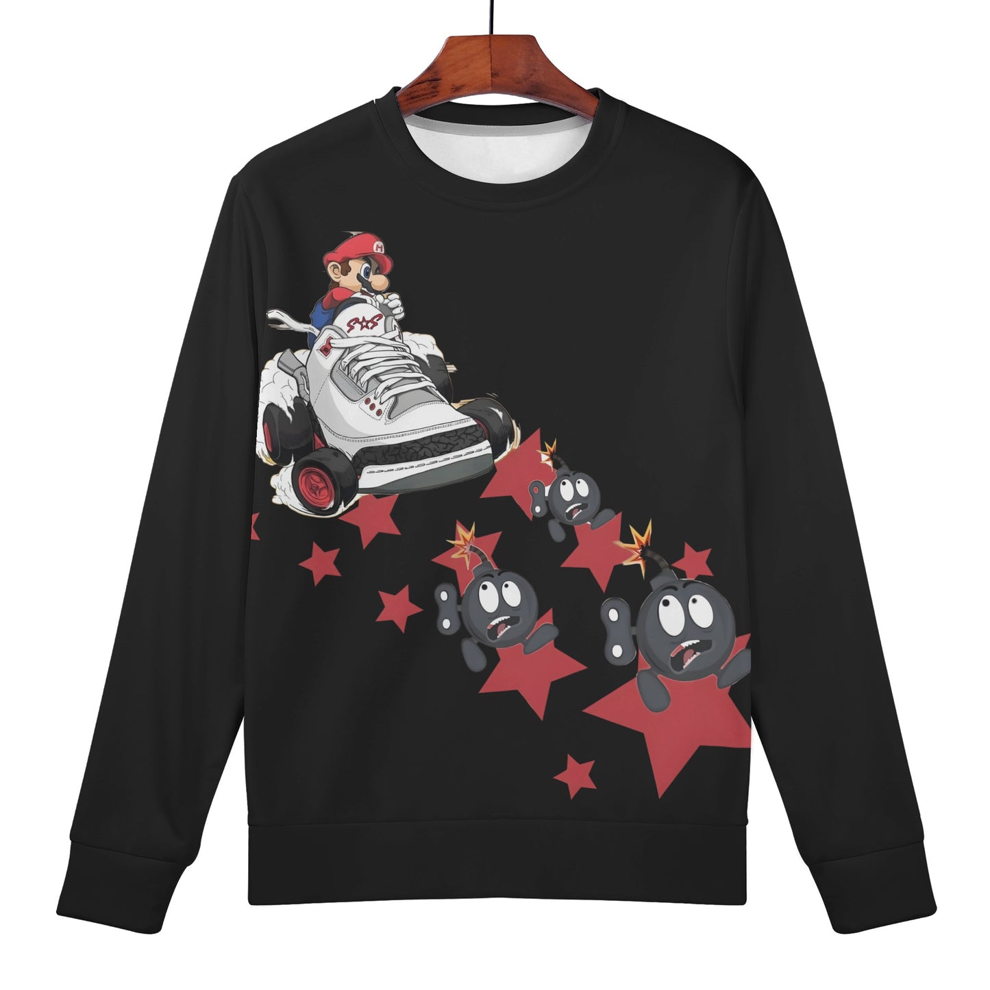 S.I.Y.L. (Stay In Your Lane) kids Boy/Girls  Black Sweater