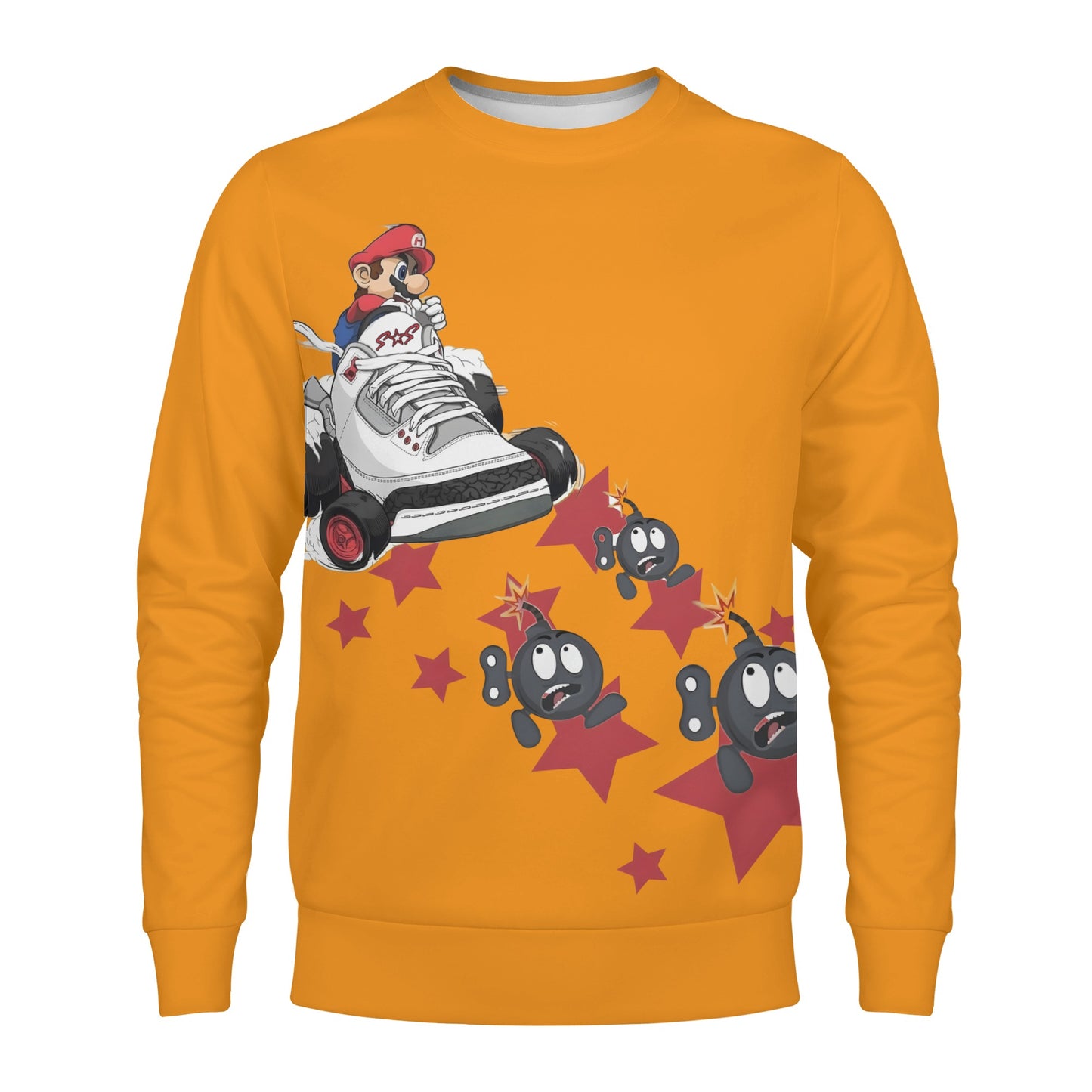 S.I.Y.L. (Stay In Your Lane) Kids Orange Sweater