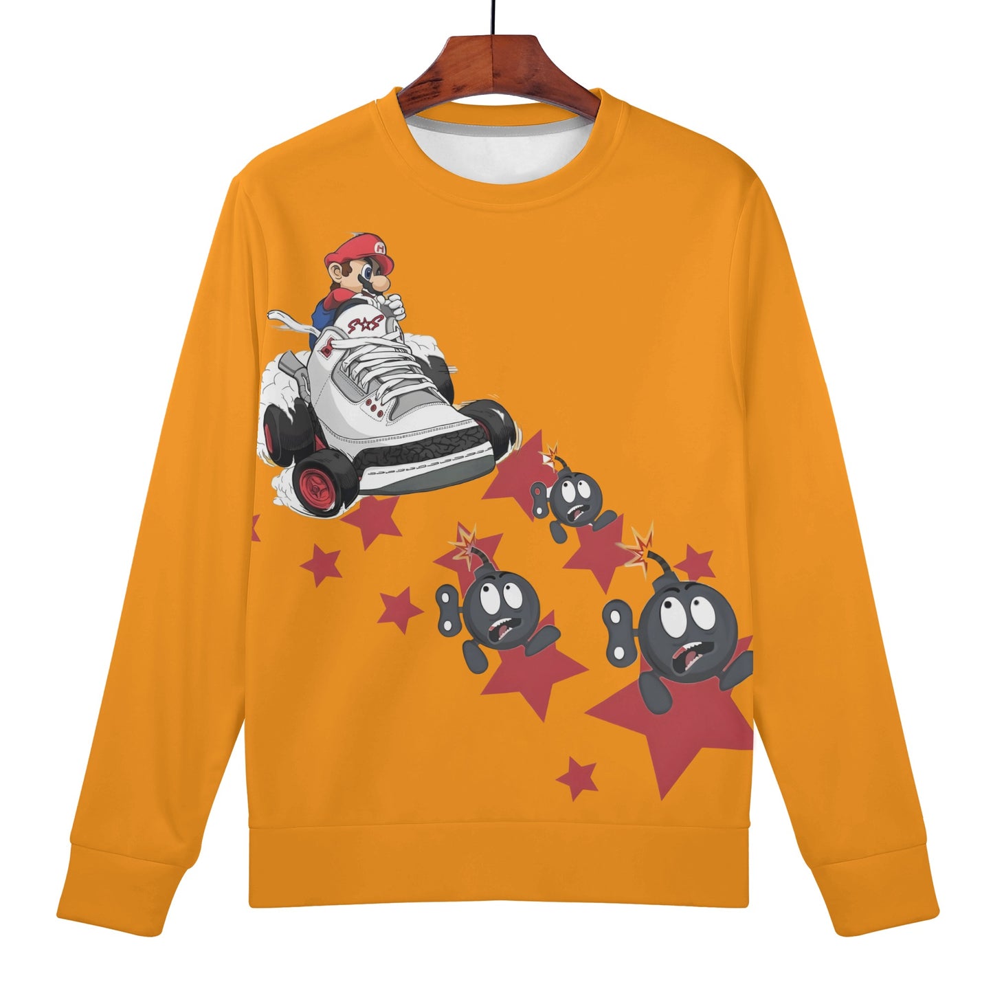 S.I.Y.L. (Stay In Your Lane) Kids Orange Sweater