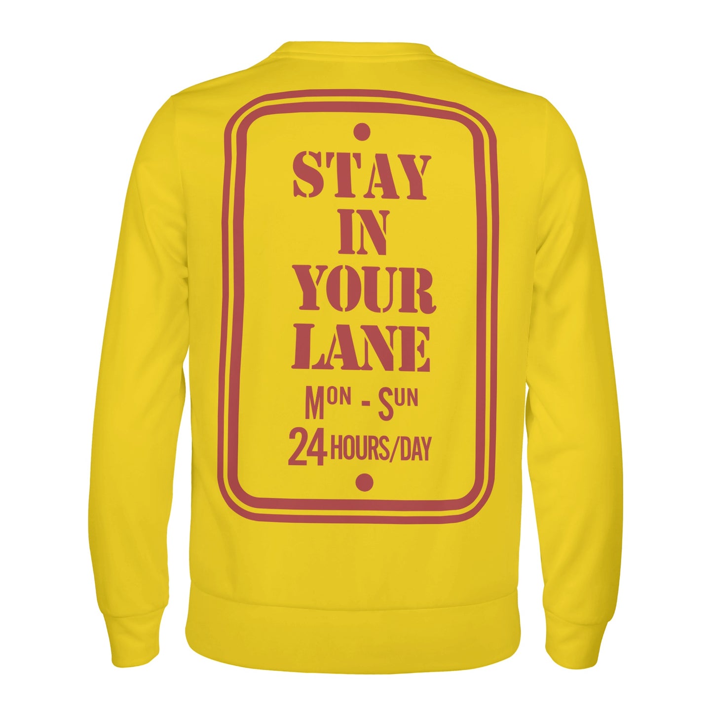 S.I.Y.L. (Stay In Your Lane) Kids Gold Sweater