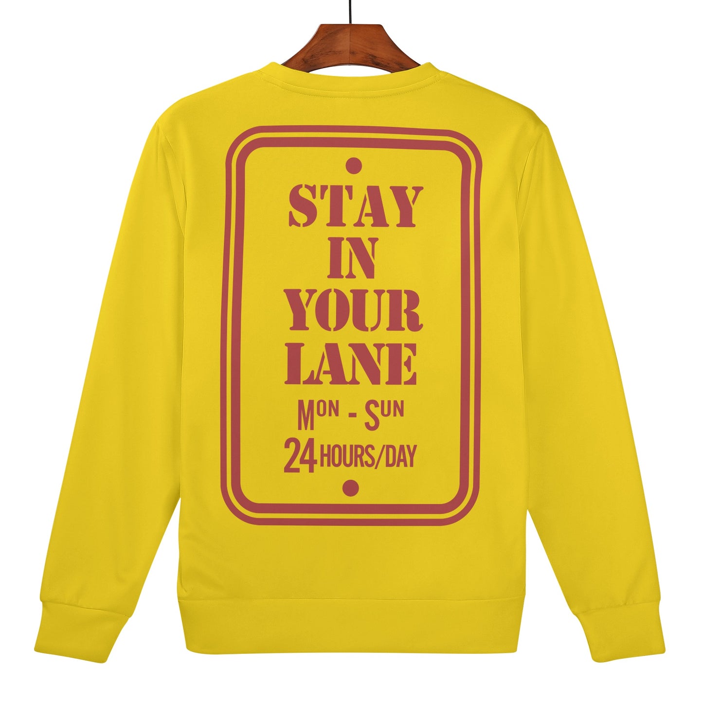 S.I.Y.L. (Stay In Your Lane) Kids Gold Sweater