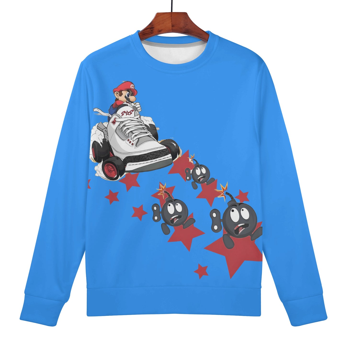 S.I.Y.L. (Stay In Your Lane) Kids Blue Sweater