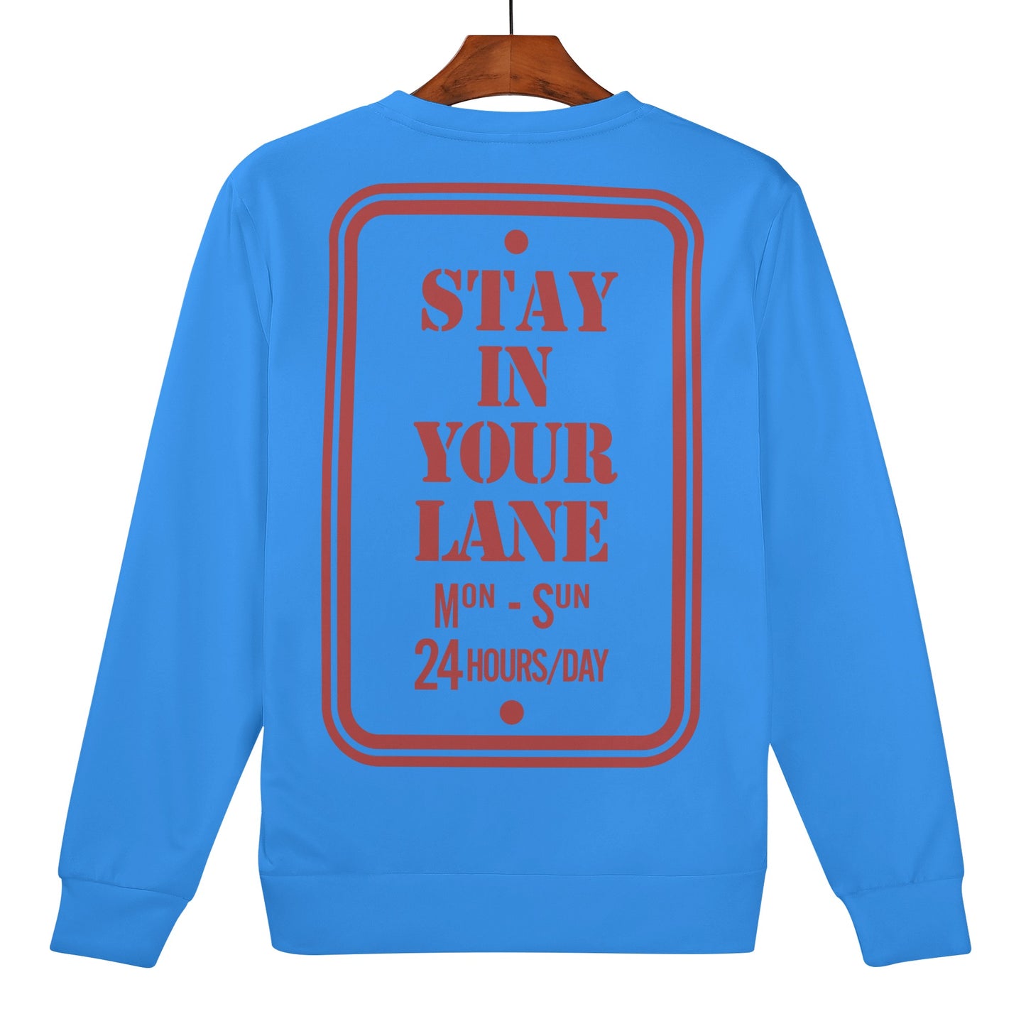 S.I.Y.L. (Stay In Your Lane) Kids Blue Sweater