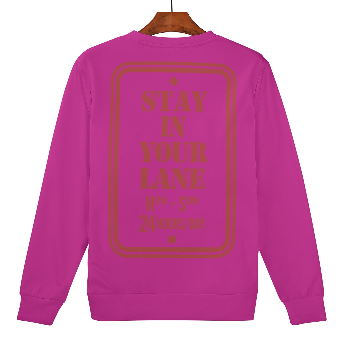 S.I.Y.L. (Stay In Your Lane) Kids Purple Sweater