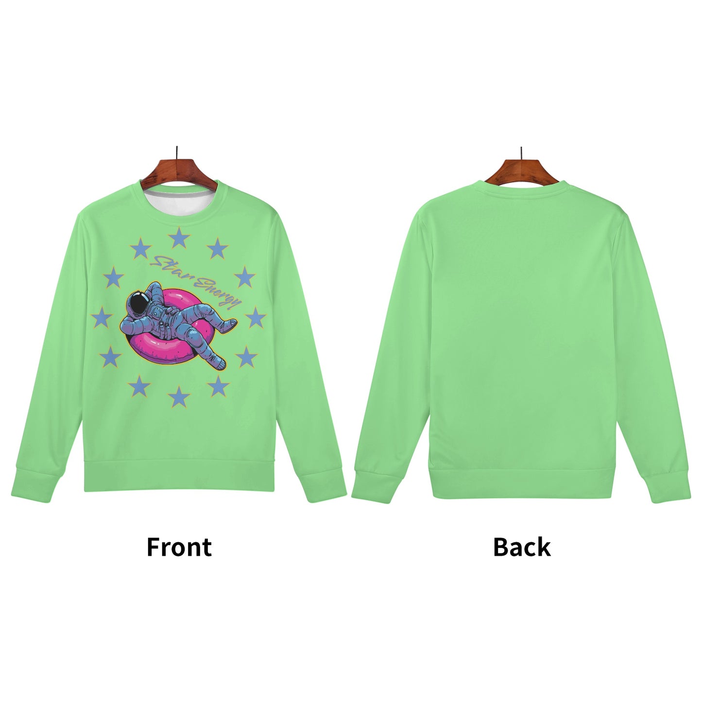 Star Energy 2.0 Kids Mint Green Sweater