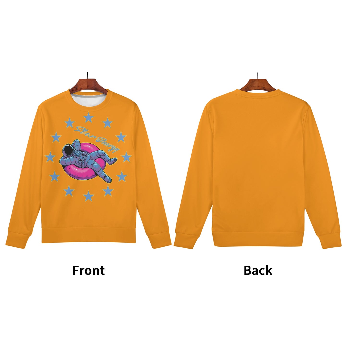 Star Energy 2.0 Kids Orange Sweater