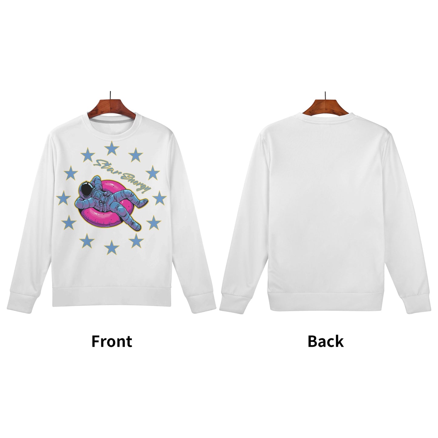 Star Energy 2.0 Kids White Sweater