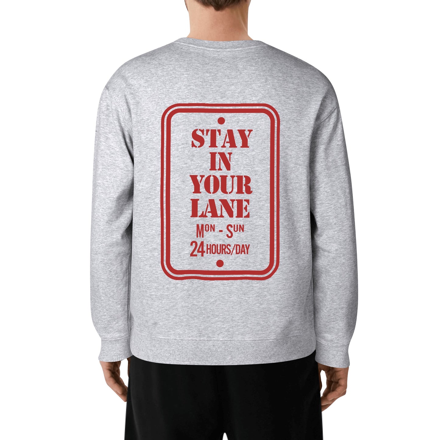 S.I.Y.L. (Stay In Your Lane) Adult Cotton Sweater shirt