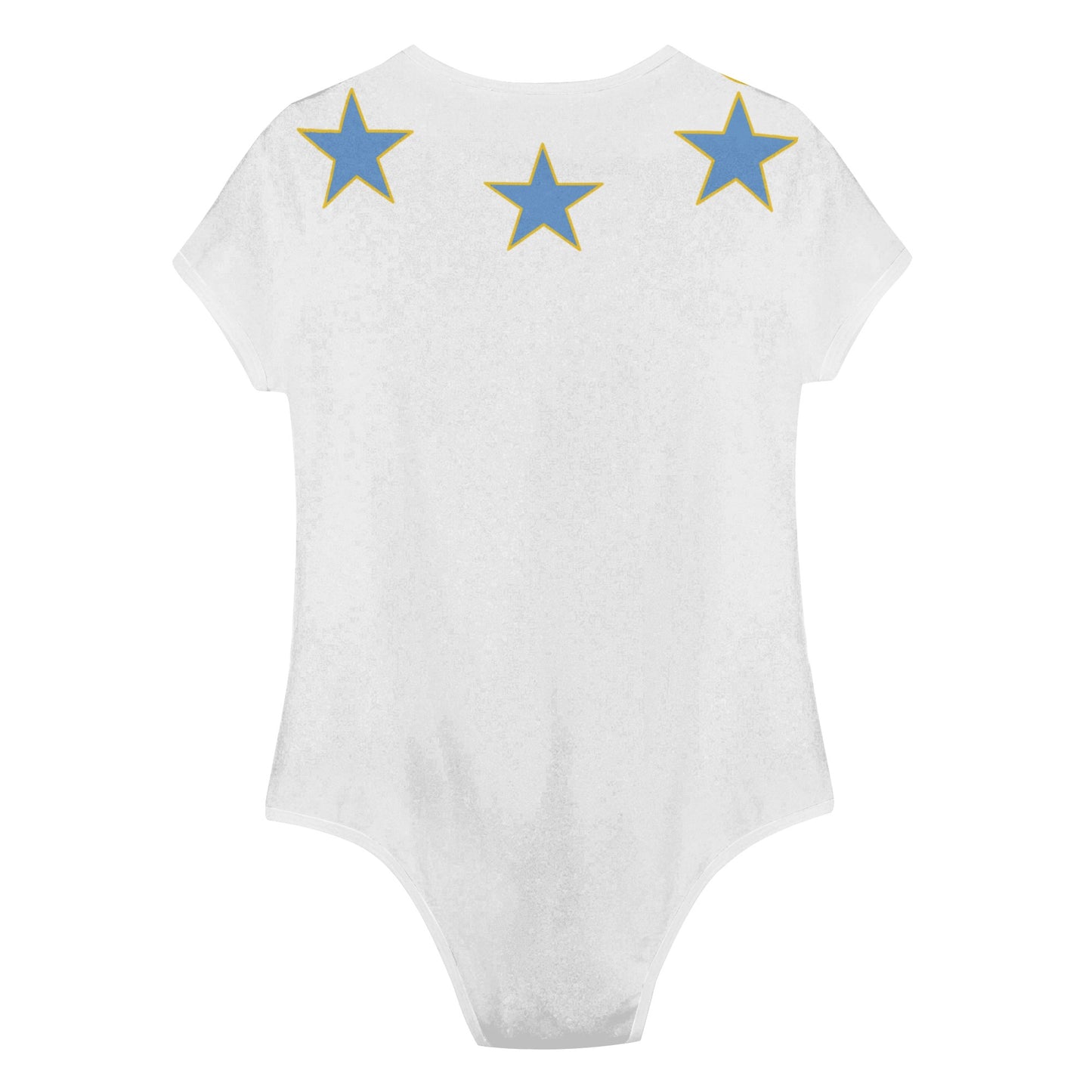 Star Energy 2.0 Womens White Soft Short Sleeve Bodysuit