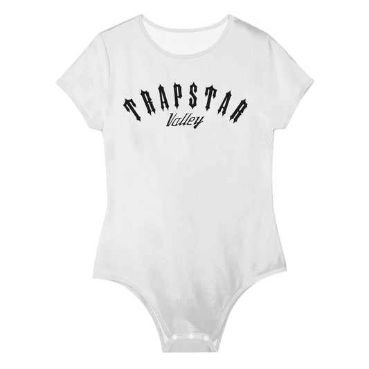 Trap Star Valley Panda 1.0 Womens Soft Short Sleeve Bodysuit