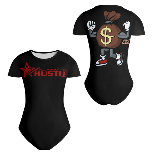 T.T.D ( Ten Toes Down) Womens Soft Short Sleeve Bodysuit