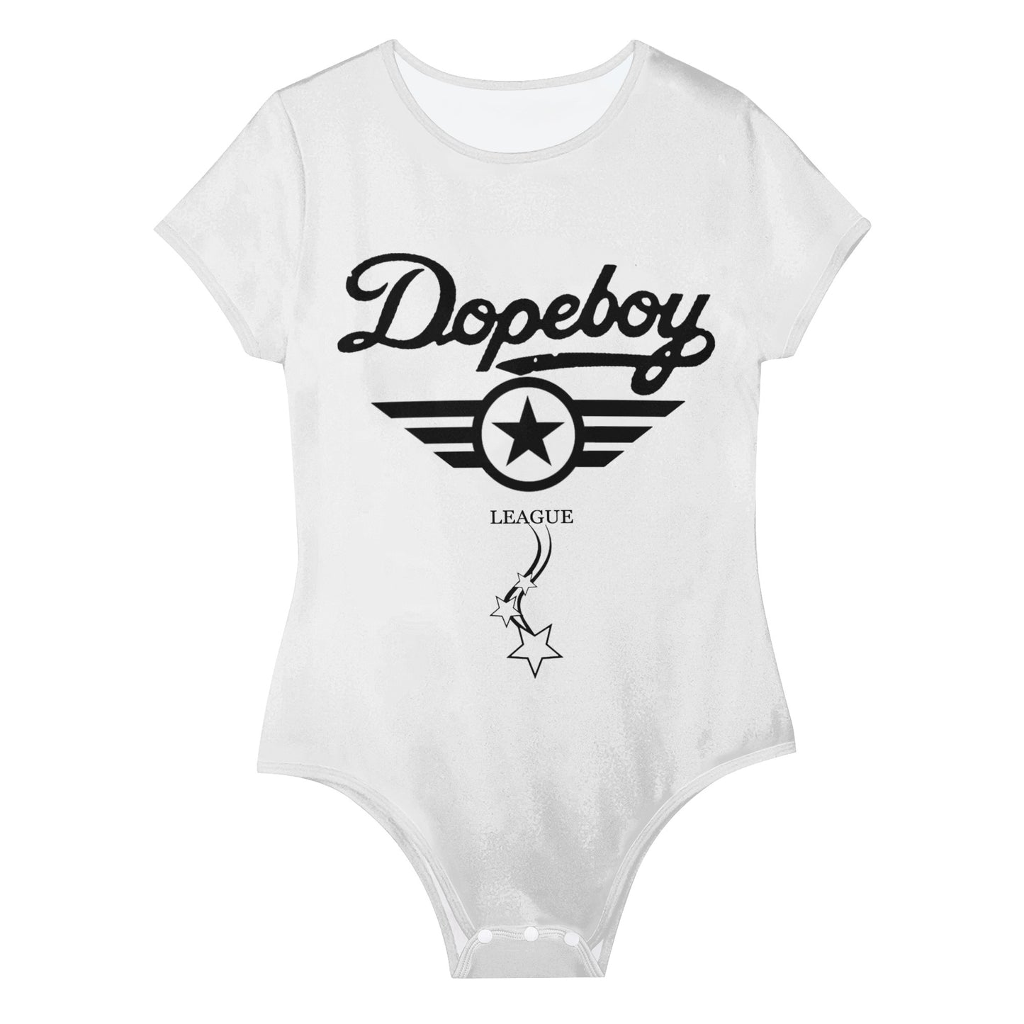 Dope Boy League Womens Soft Short Sleeve Bodysuit