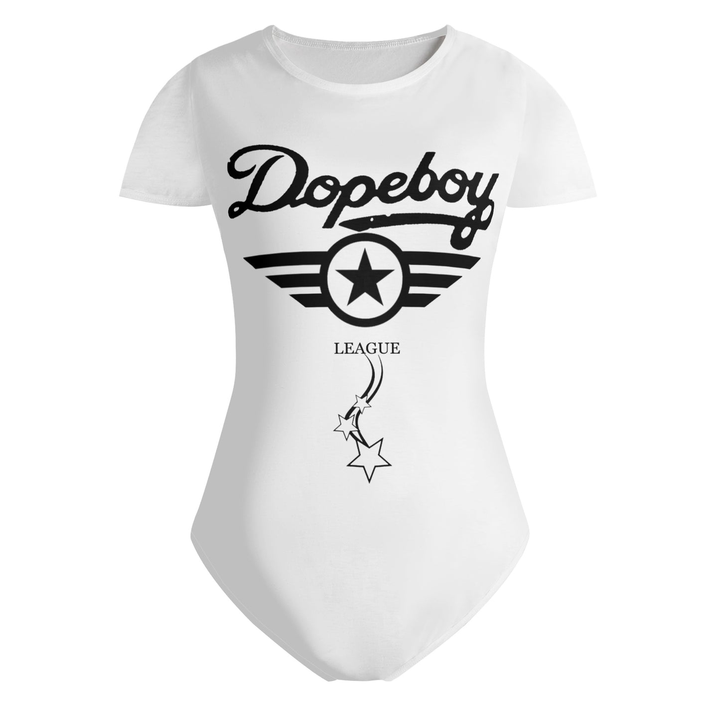 Dope Boy League Womens Soft Short Sleeve Bodysuit