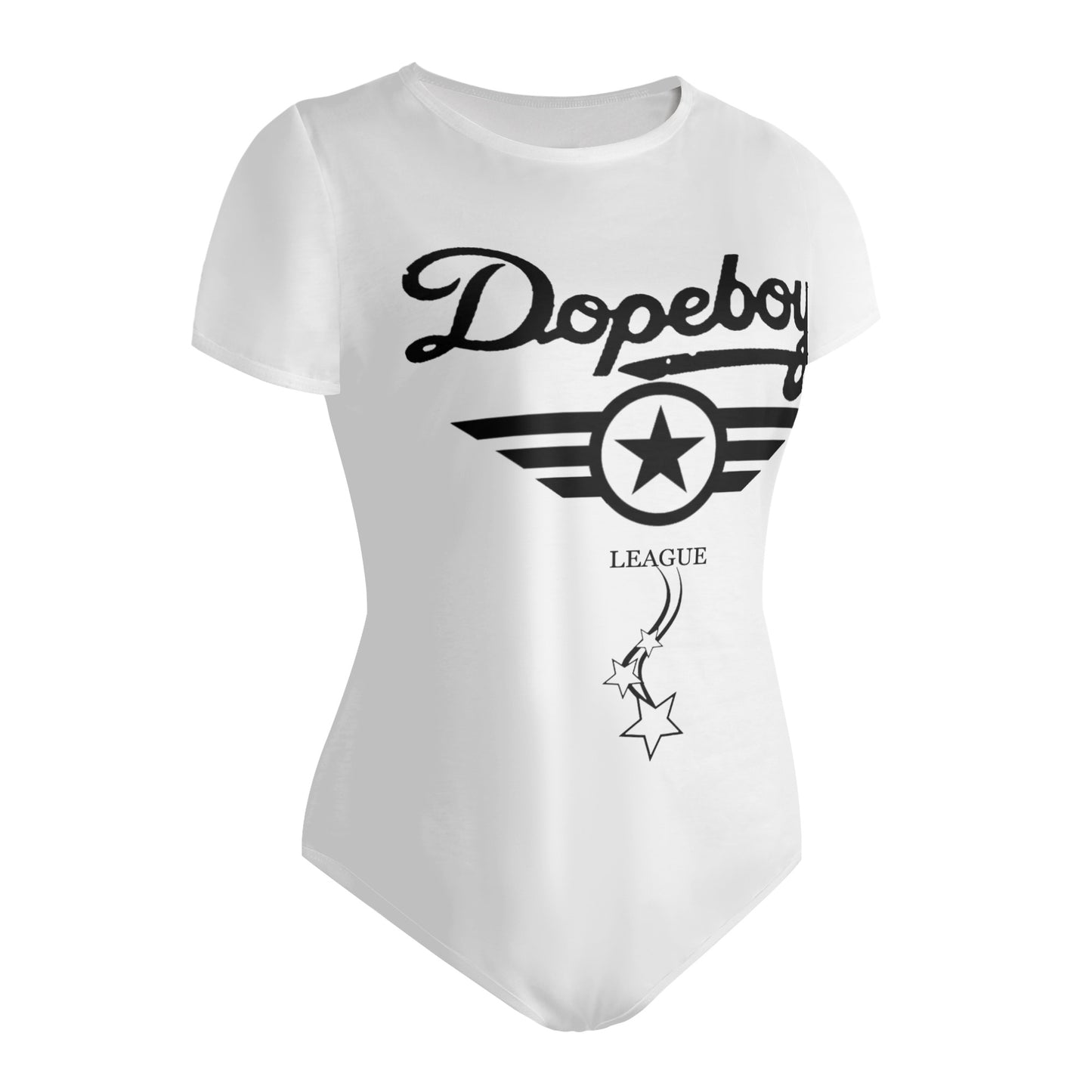 Dope Boy League Womens Soft Short Sleeve Bodysuit