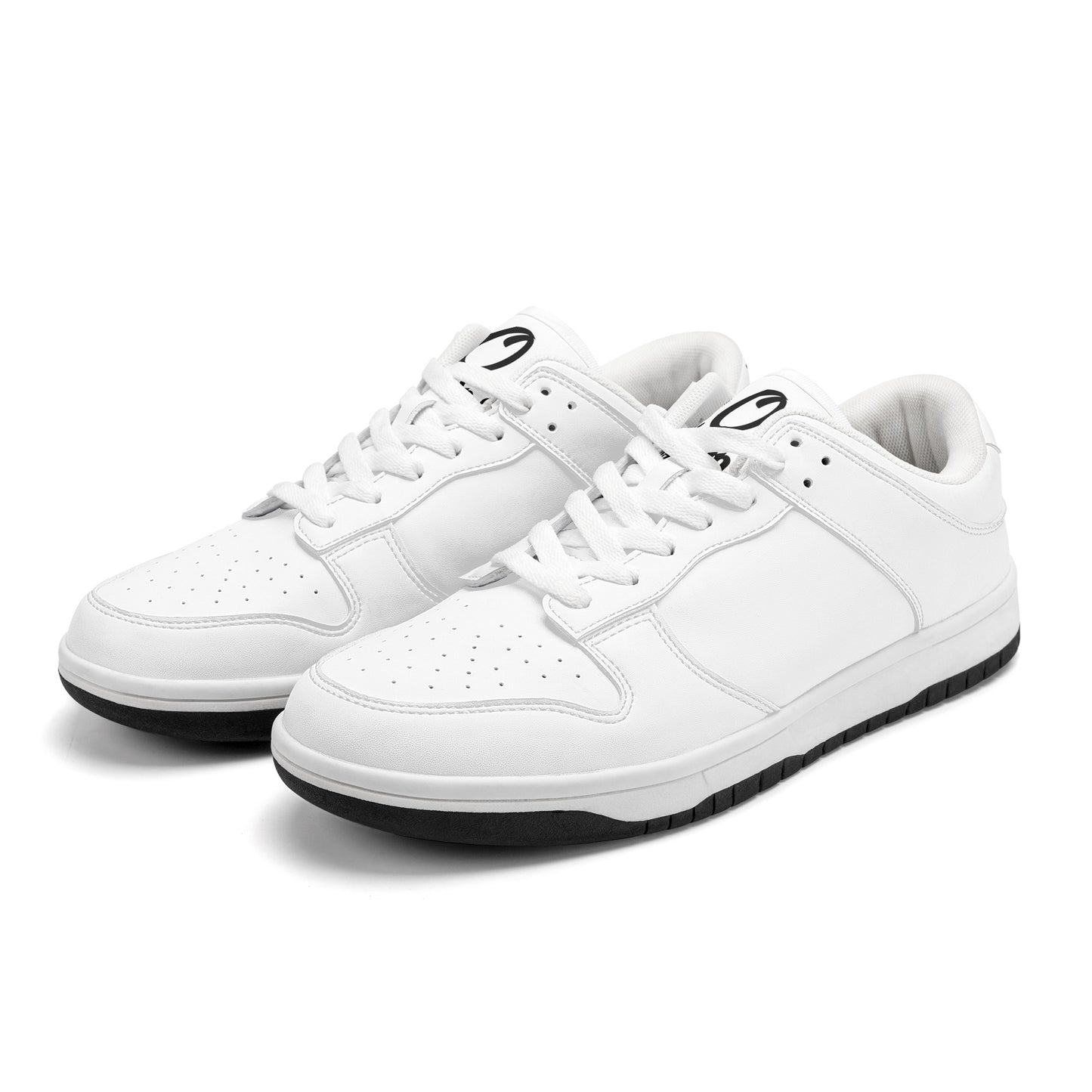 SOS White Outs Mens Low Top Leather Star Kicks