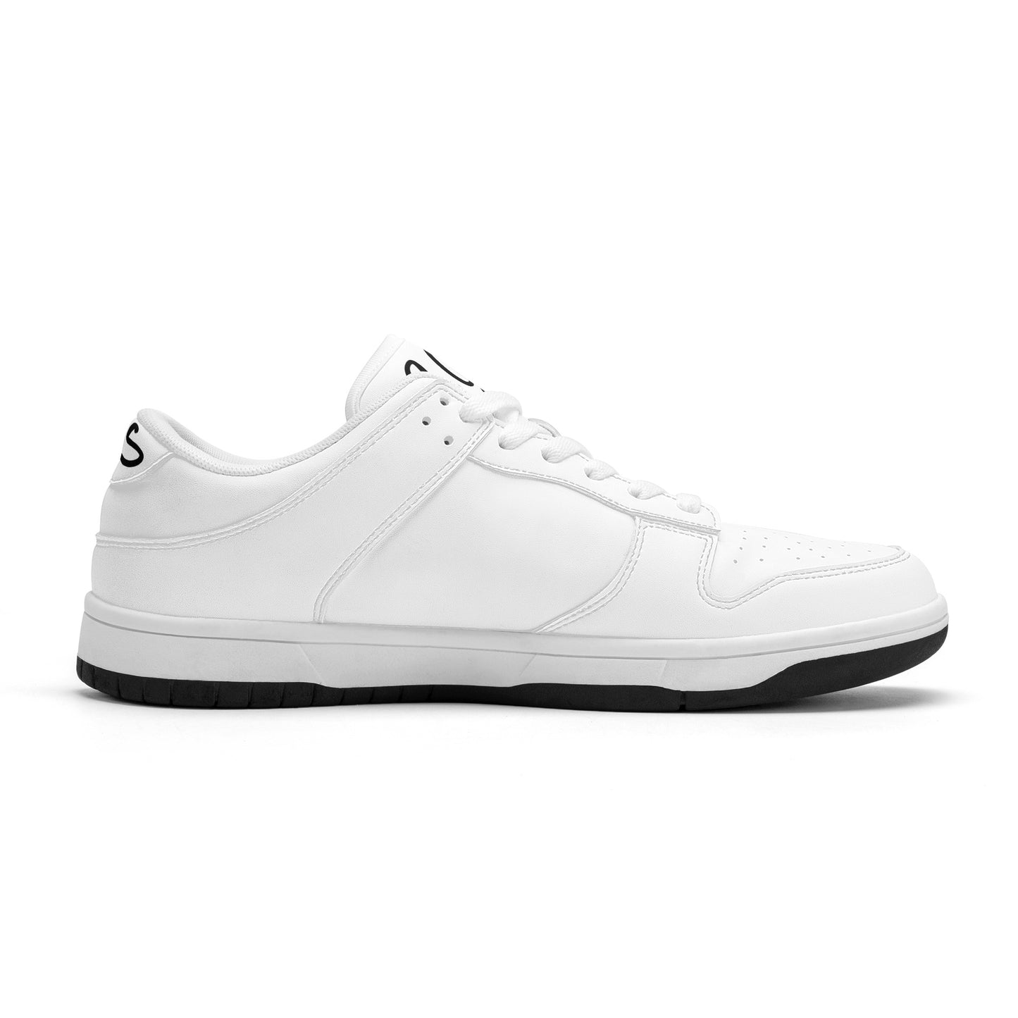 SOS White Outs Mens Low Top Leather Star Kicks