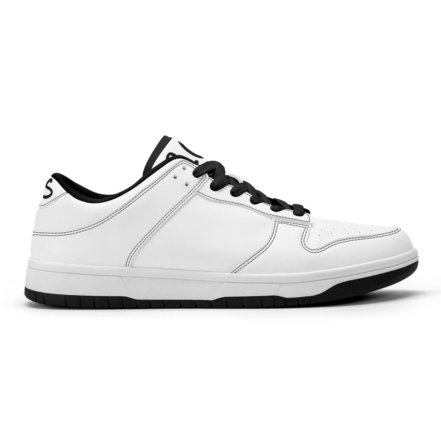 SOS White Outs Mens Low Top Leather Star Kicks