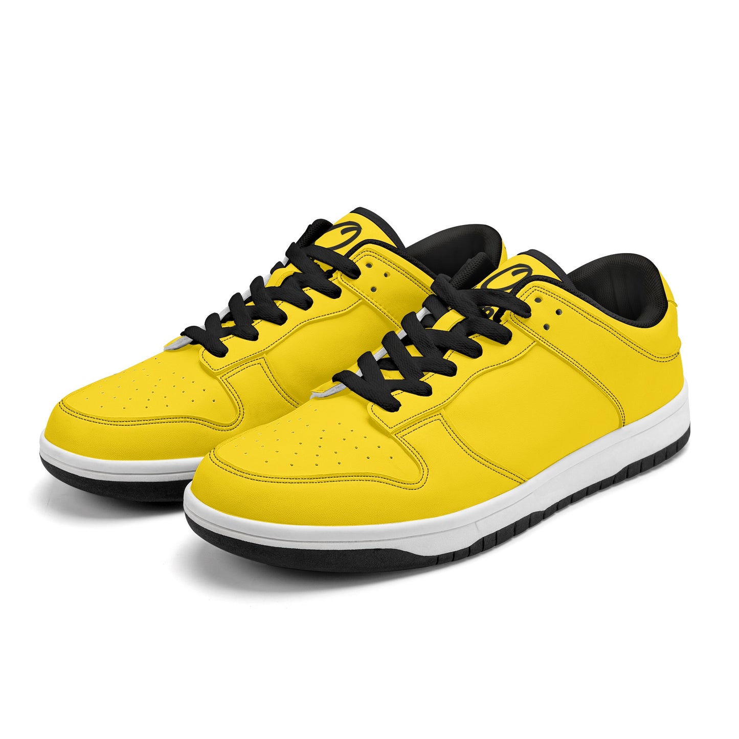 SOS Gold Mens Low Top Leather Star Kicks