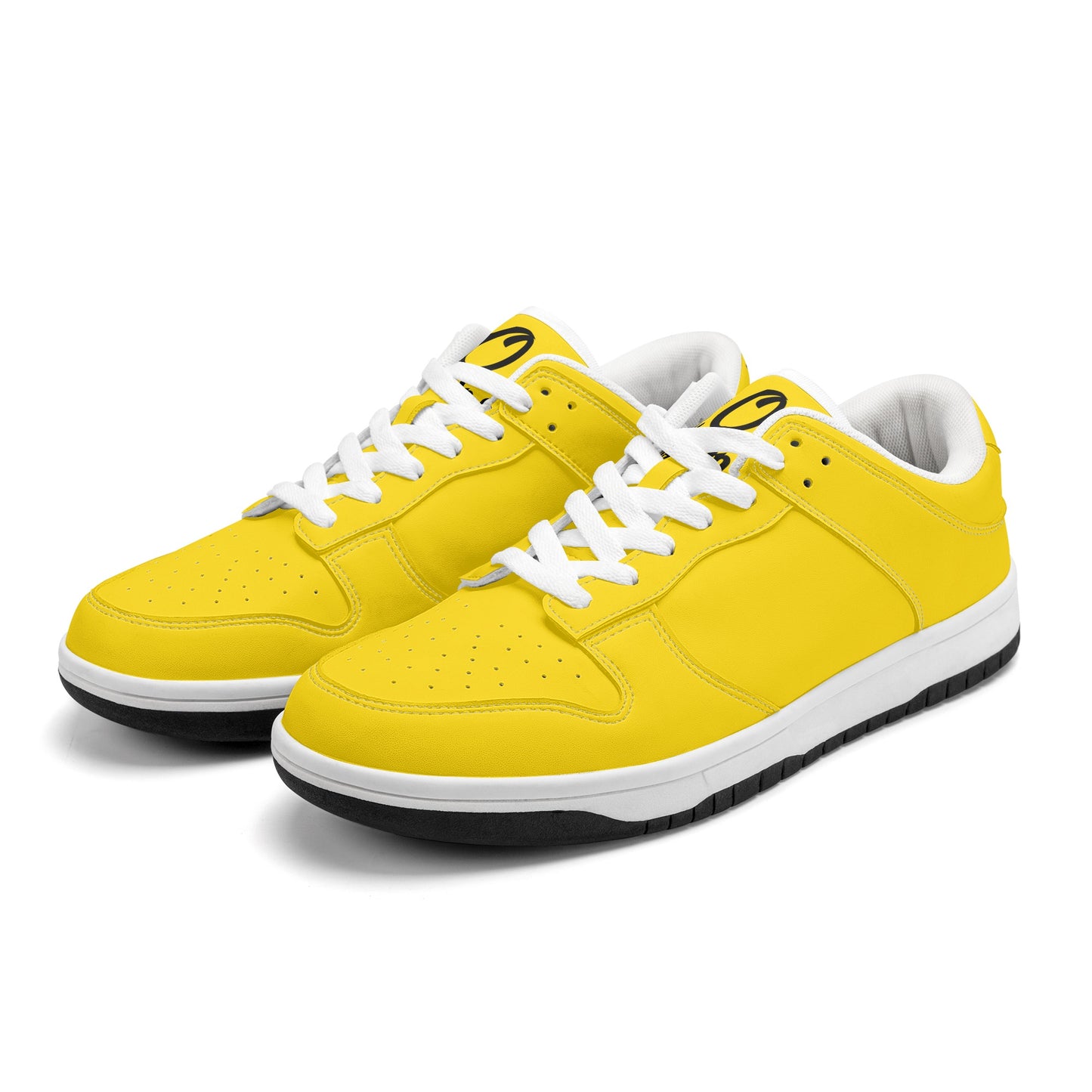 SOS Gold Mens Low Top Leather Star Kicks