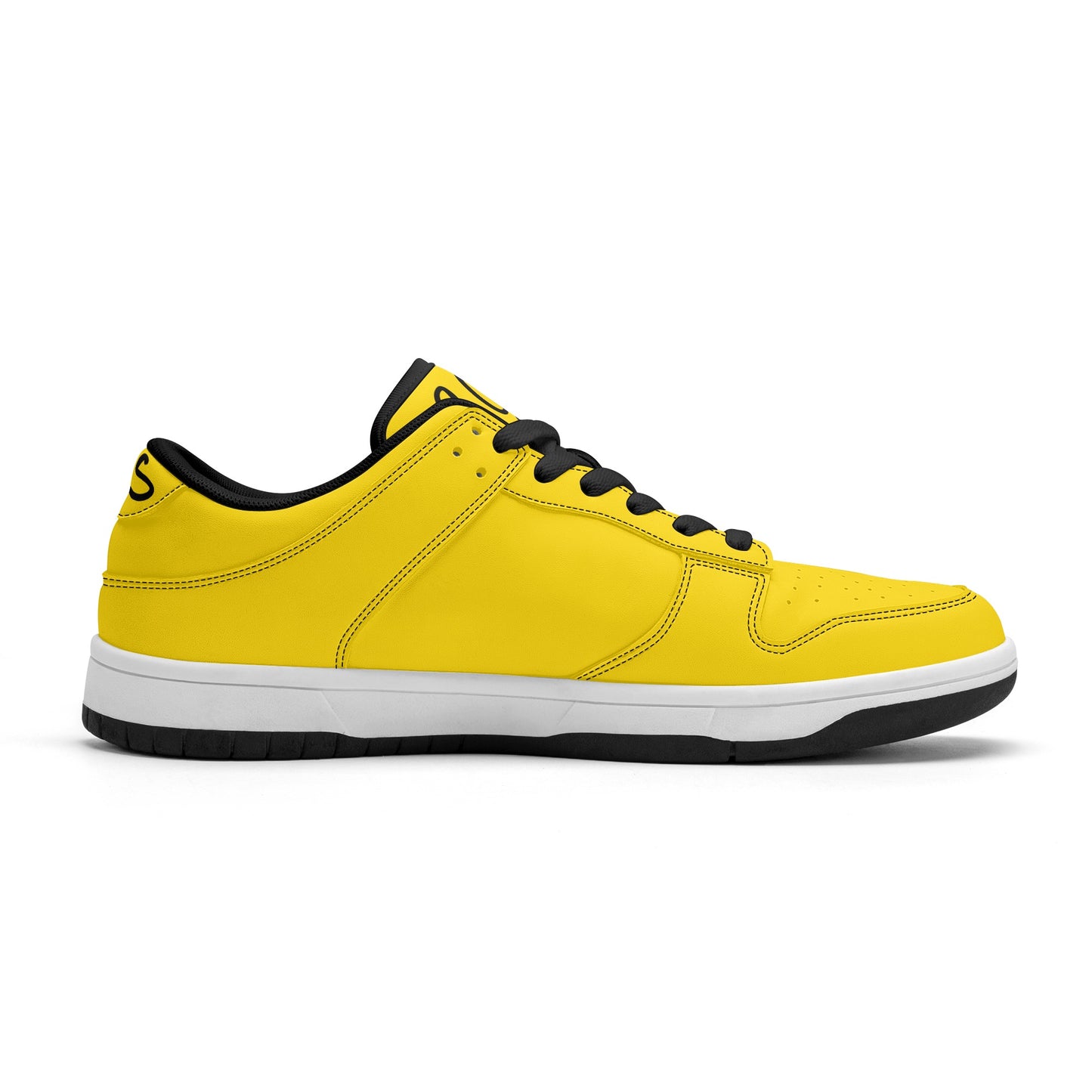 SOS Gold Mens Low Top Leather Star Kicks