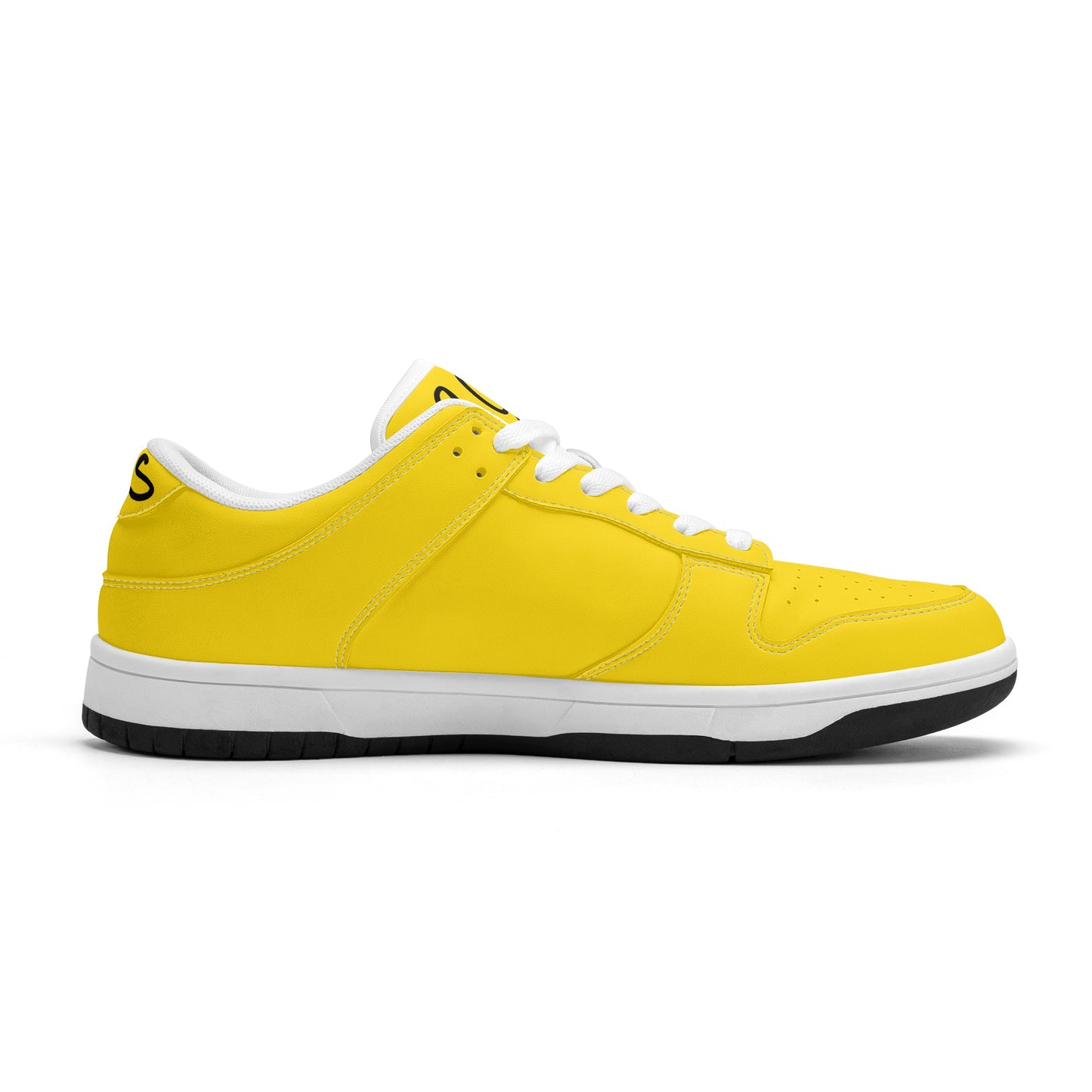 SOS Gold Mens Low Top Leather Star Kicks