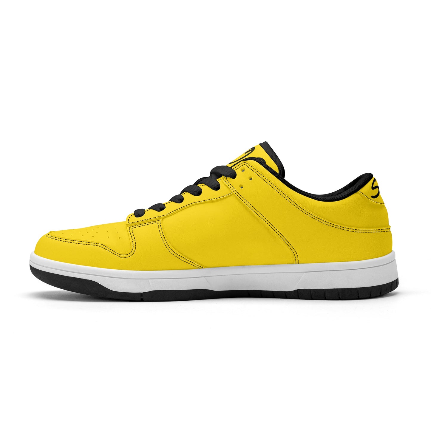 SOS Gold Mens Low Top Leather Star Kicks