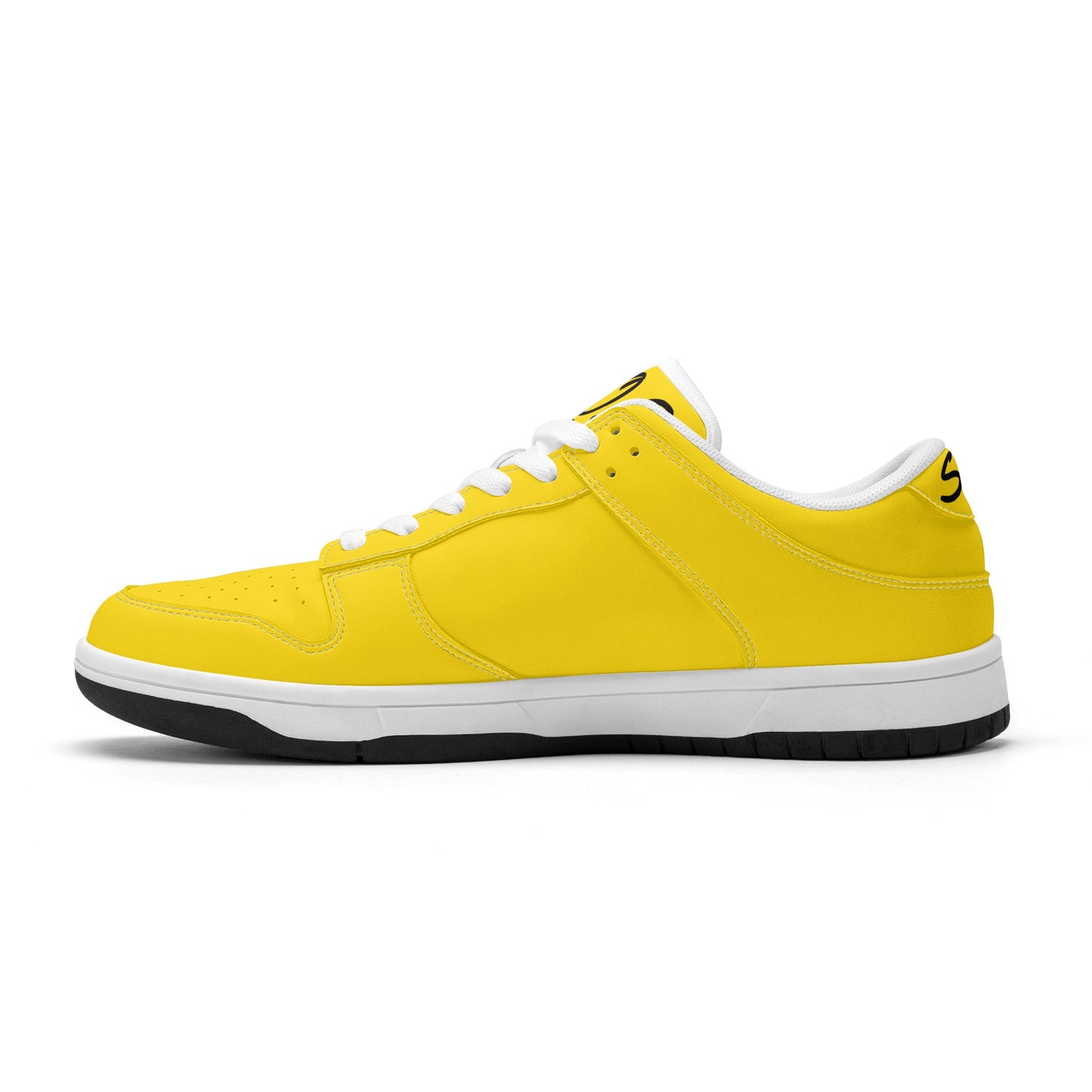 SOS Gold Mens Low Top Leather Star Kicks