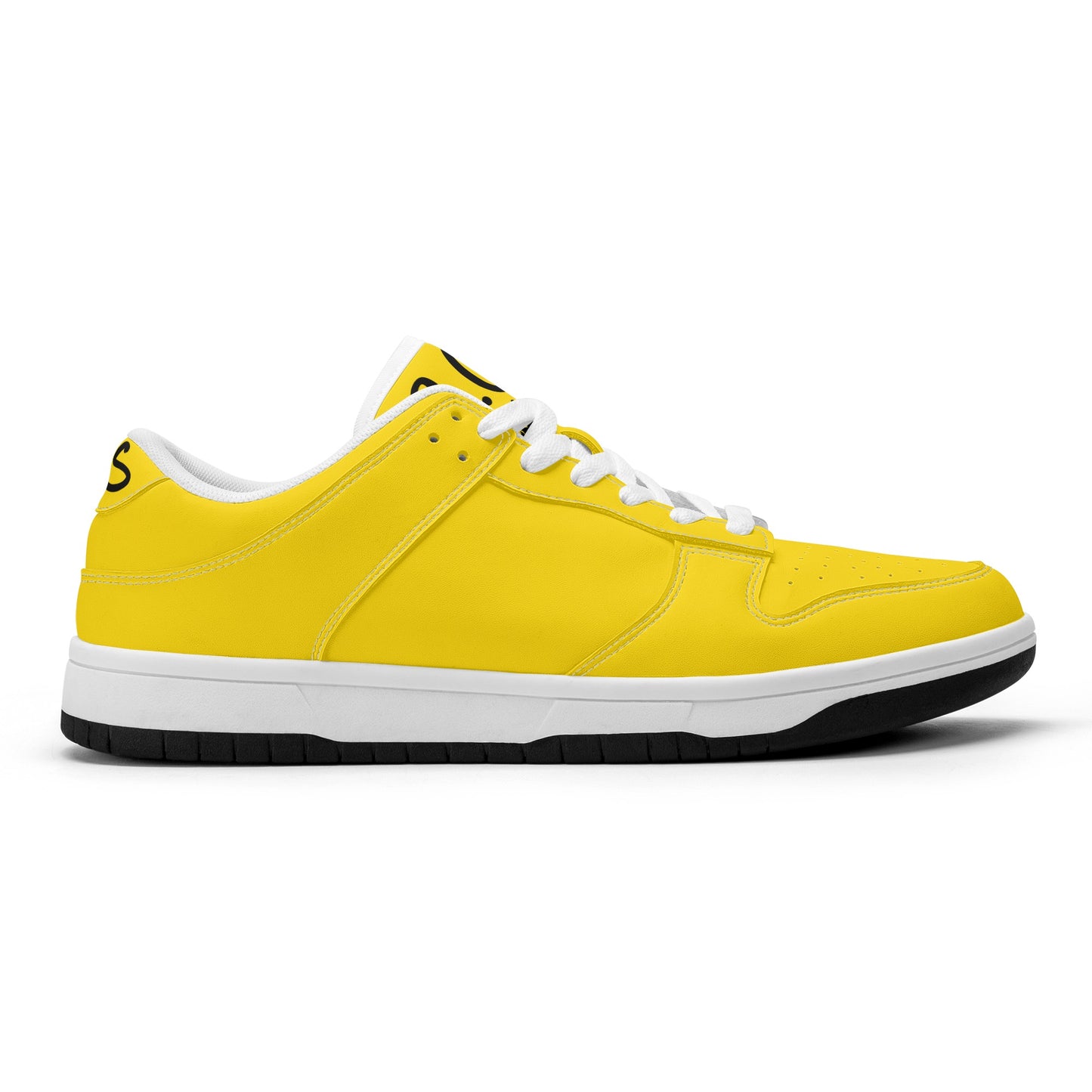 SOS Gold Mens Low Top Leather Star Kicks