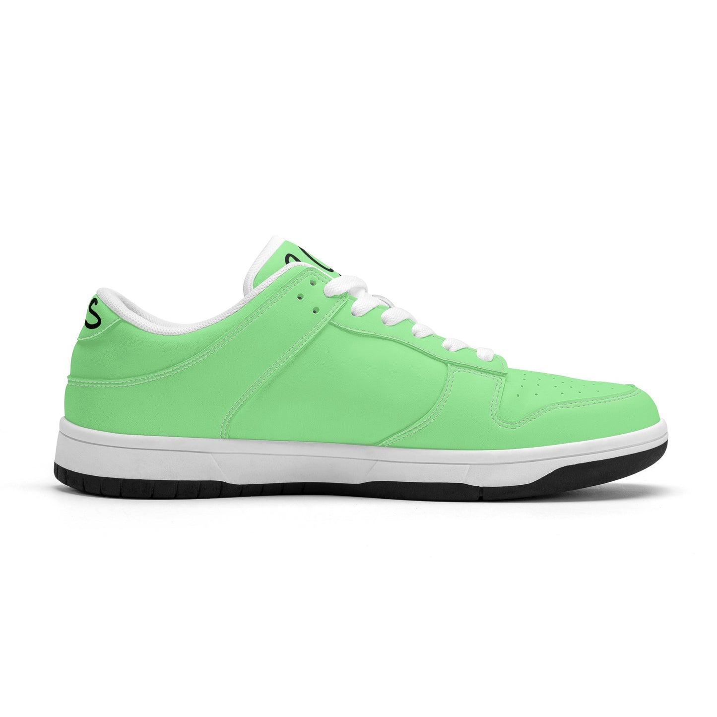 SOS Mint Green Mens Low Top Leather Star Kicks