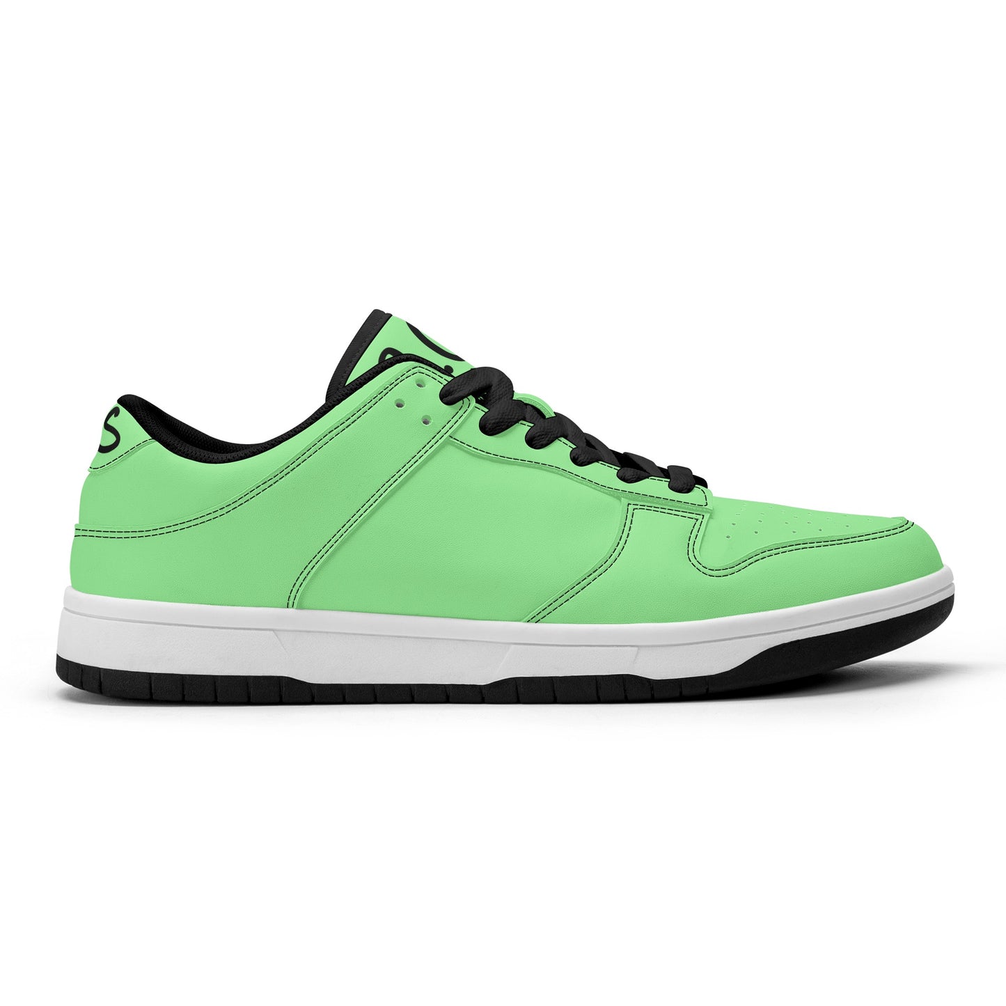 SOS Mint Green Mens Low Top Leather Star Kicks