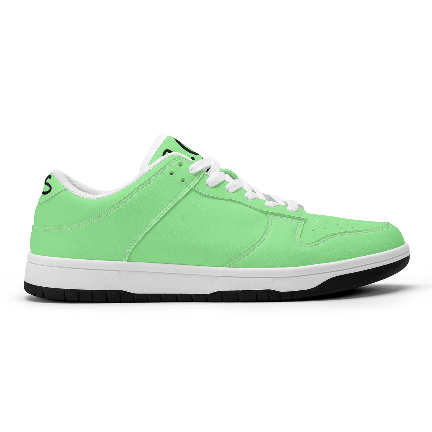 SOS Mint Green Mens Low Top Leather Star Kicks