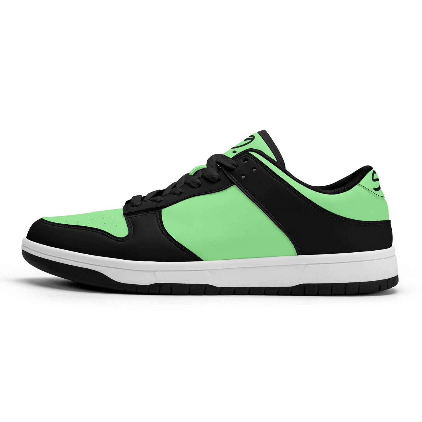 SOS Mint Green Mens Low Top Leather Star Kicks