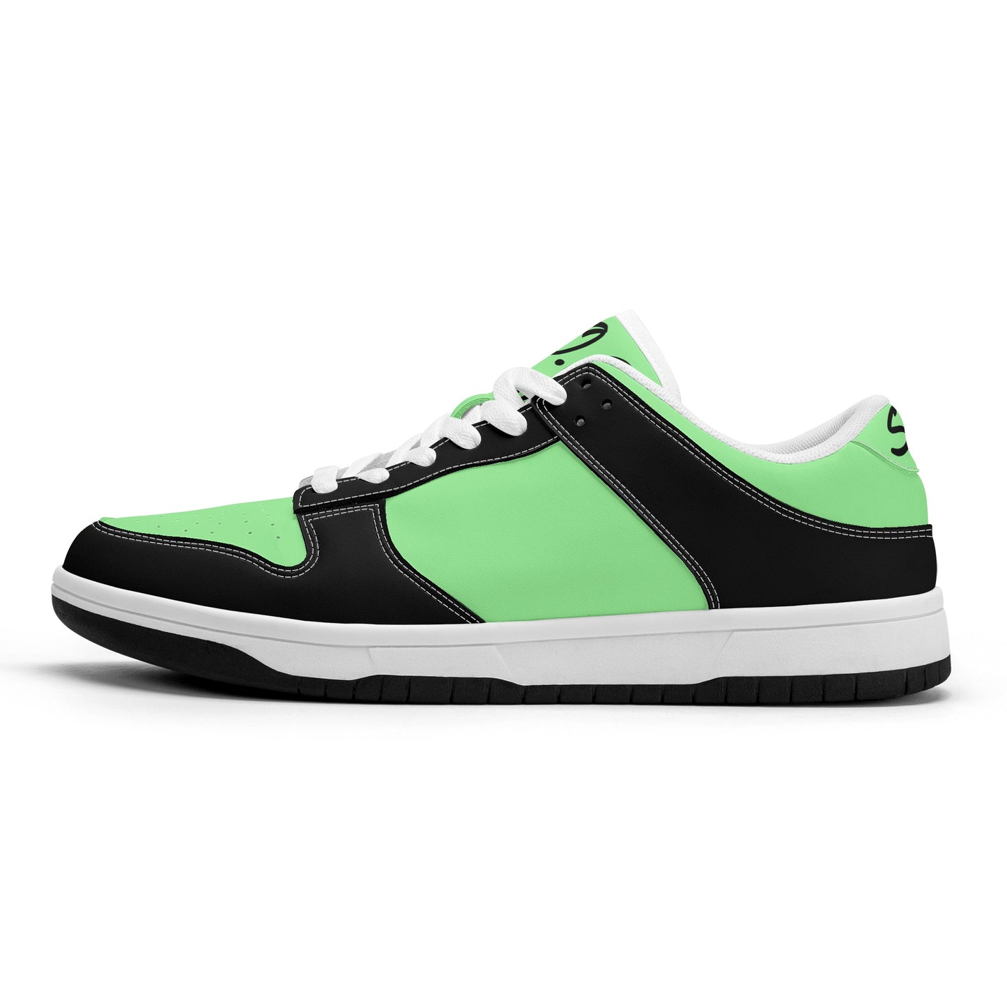 SOS Mint Green Mens Low Top Leather Star Kicks