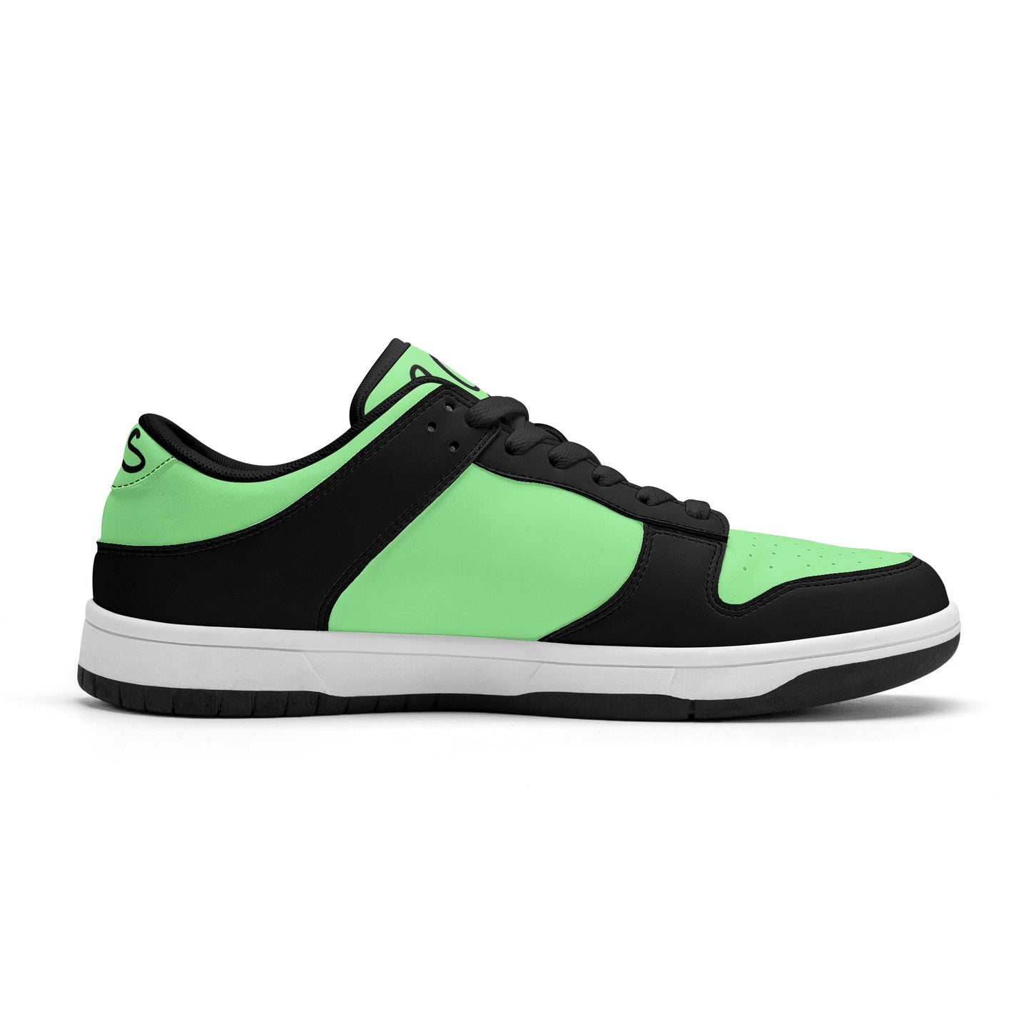 SOS Mint Green Mens Low Top Leather Star Kicks