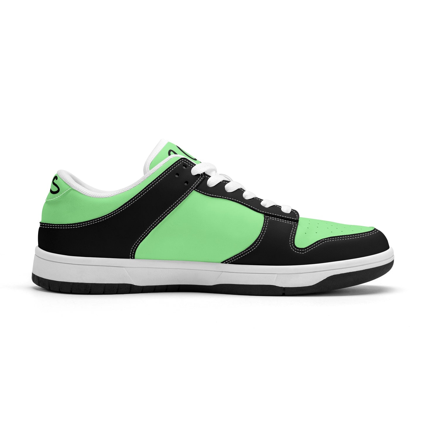 SOS Mint Green Mens Low Top Leather Star Kicks